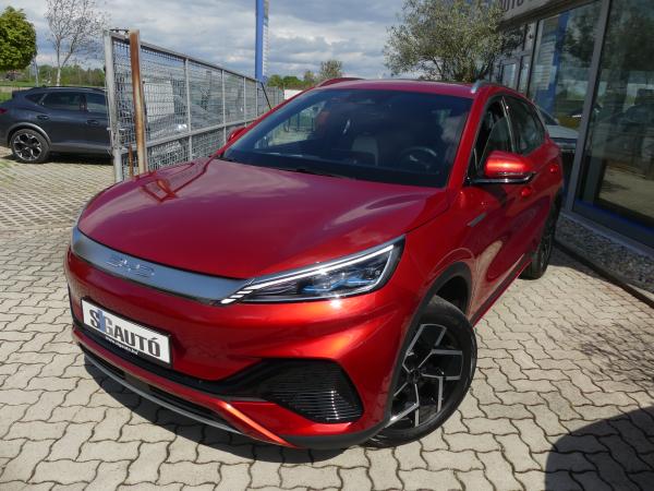 BYD ATTO 3 Design 60,4kWh Friss szerviz..Gyári garancia.Pan.Te.Led.360.Kamera.Navi.D.Klima.Űl.Fű.Sport