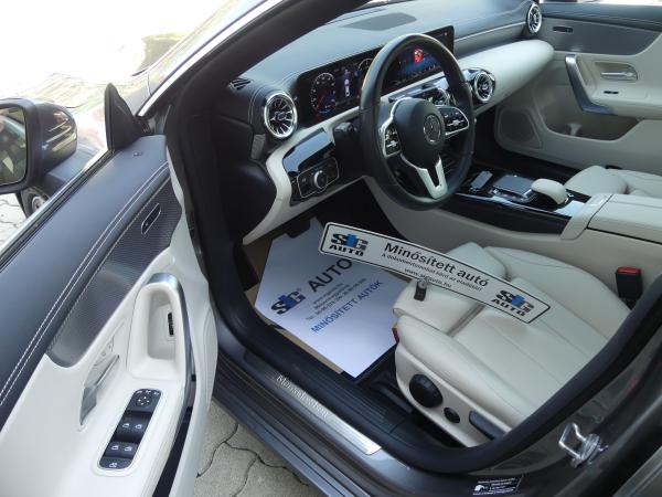 MERCEDES-BENZ CLA 200 d Progressive 8G-DCT LED.Pan.Te.Kamera.D.Klima.Űl.Fű.Navi.Bőr..Sport